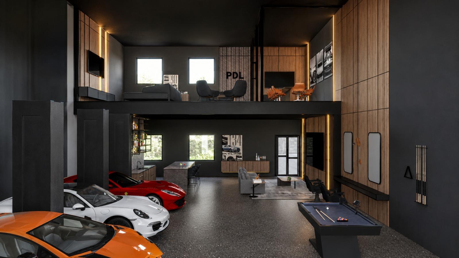 PDL private warehouse with exotic cars in South Florida